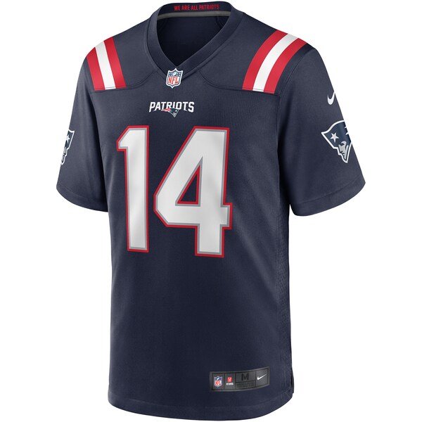 Steve Grogan New England Patriots Nike Game Retired Player Jersey - Navy - Image 3