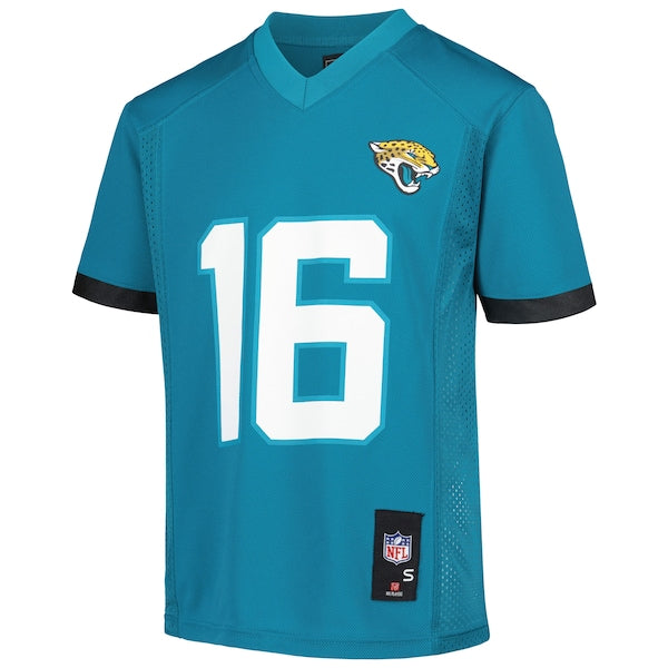 Trevor Lawrence Jacksonville Jaguars Youth Replica Player Jersey - Teal - Image 2