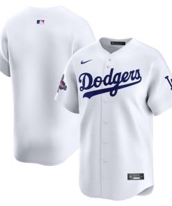 Los Angeles Dodgers Nike 2024 World Series Champions Home Limited Jersey - White