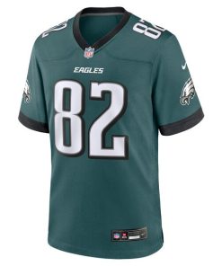 Alternative view of Ainias Smith Philadelphia Eagles Nike Team Game Jersey - Midnight Green