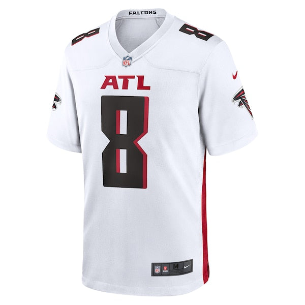 Kyle Pitts Atlanta Falcons Nike Game Player Jersey - White/Black - Image 4