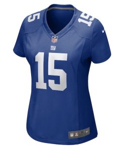 Alternative view of Tommy DeVito New York Giants Nike Women's Player Game Jersey - Royal