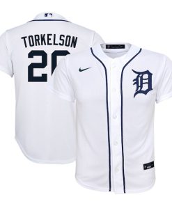 Spencer Torkelson Detroit Tigers Nike Youth Home Replica Player Jersey - White
