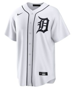 Alternative view of Riley Greene Detroit Tigers Nike Home Replica Jersey - White