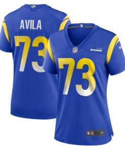 Steve Avila Los Angeles Rams Nike Women's Home Game Jersey - Royal
