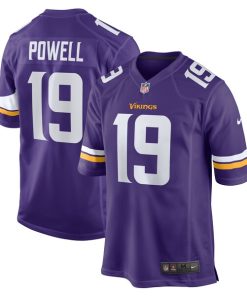 Brandon Powell Minnesota Vikings Nike Game Jersey - Purple