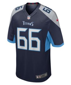 Alternative view of Chris Hubbard Tennessee Titans Nike Team Game Jersey -  Navy
