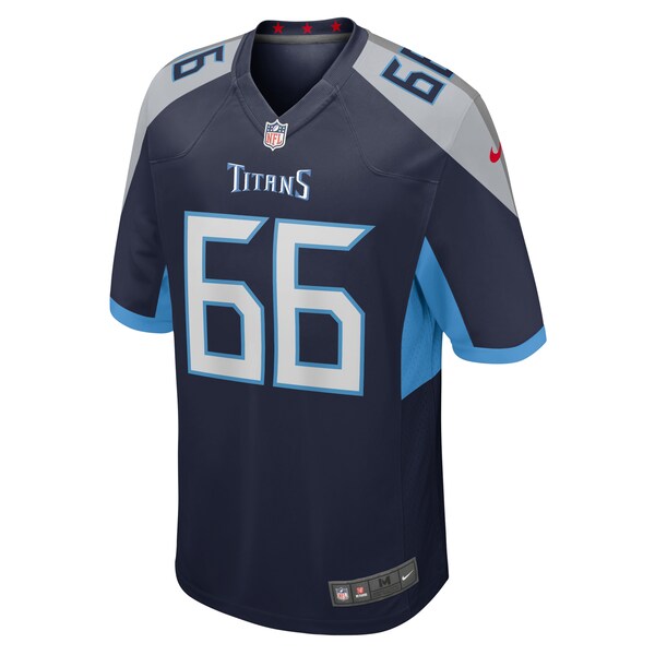 Chris Hubbard Tennessee Titans Nike Team Game Jersey - Navy - Image 2