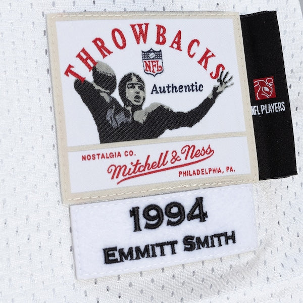 Emmitt Smith Dallas Cowboys 1994 Authentic Jersey - White - Image 5