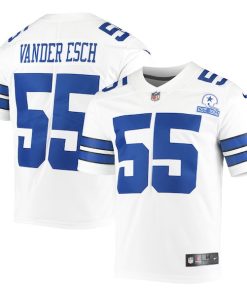 Leighton Vander Esch Dallas Cowboys Nike 60th Anniversary Limited Jersey - White
