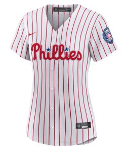 Alternative view of Dick Allen Philadelphia Phillies Nike Women's 2025 Baseball Hall of Fame Replica Jersey - White