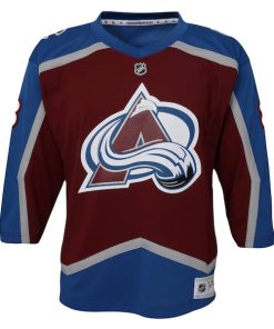 Alternative view of Cale Makar Colorado Avalanche Youth Home Replica Player Jersey - Burgundy