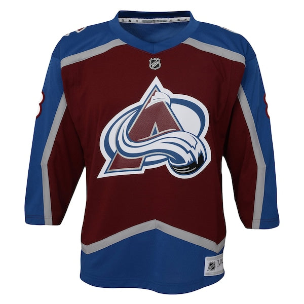 Cale Makar Colorado Avalanche Youth Home Replica Player Jersey - Burgundy - Image 2