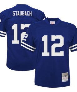 Roger Staubach Dallas Cowboys Youth Retired Player Legacy Jersey - Navy