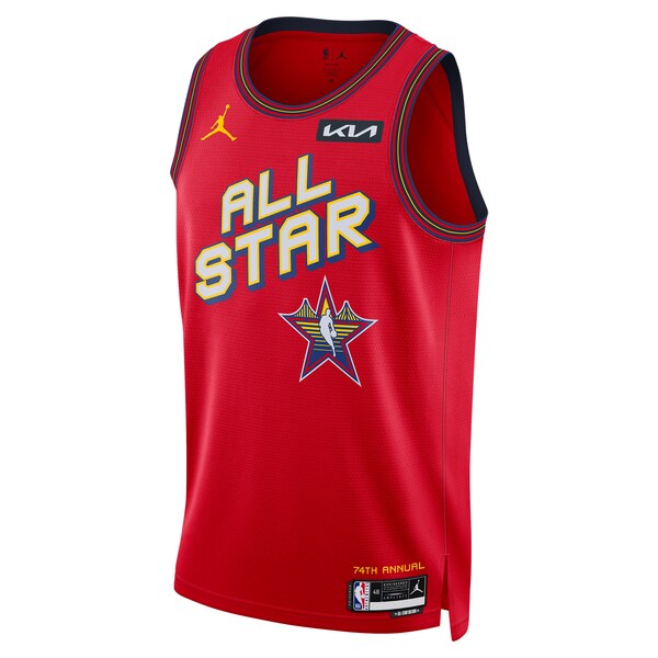 Giannis Antetokounmpo Jordan Brand Unisex 2025 NBA All-Star Game Swingman Player Jersey - Red - Image 3