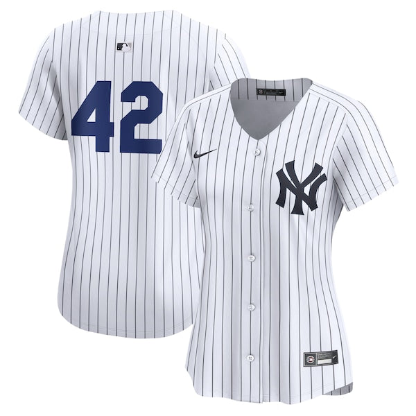 New York Yankees Nike Women's 2024 Jackie Robinson Day Home Limited Jersey?ยจC White