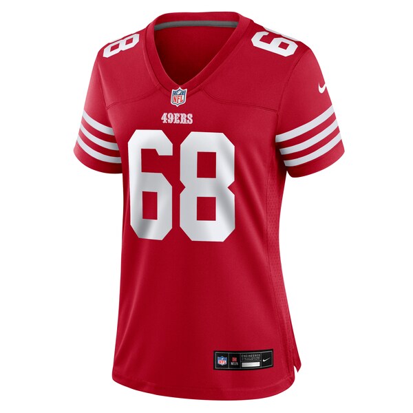 Colton McKivitz San Francisco 49ers Nike Women's Game Jersey - Scarlet - Image 3