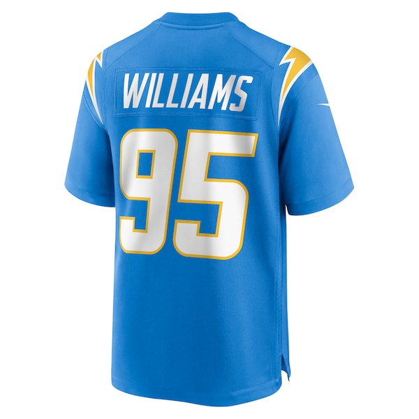 Nicholas Williams Los Angeles Chargers Nike Team Game Jersey - Powder Blue - Image 2