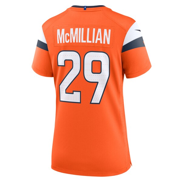 Ja'Quan McMillian Denver Broncos Nike Women's Team Game Jersey - Orange - Image 3