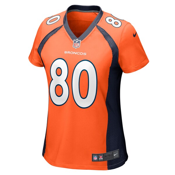 Greg Dulcich Denver Broncos Nike Women's Game Player Jersey - Orange - Image 2