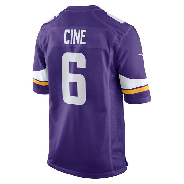Lewis Cine Minnesota Vikings Nike Game Player Jersey - Purple - Image 3
