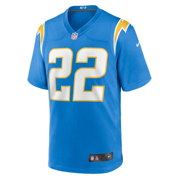 Elijah Molden Los Angeles Chargers Nike Team Game Jersey - Powder Blue - Image 3
