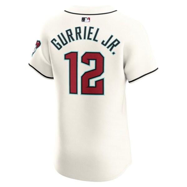Lourdes Gurriel Jr. Arizona Diamondbacks Nike Home Elite Player Jersey - White - Image 2