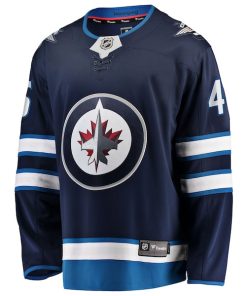 Alternative view of Cole Koepke Winnipeg Jets  Home Breakaway Jersey - Navy