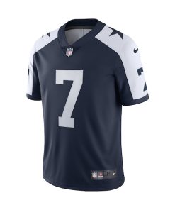 Alternative view of Trevon Diggs Dallas Cowboys Nike Alternate Vapor Limited Jersey - Navy