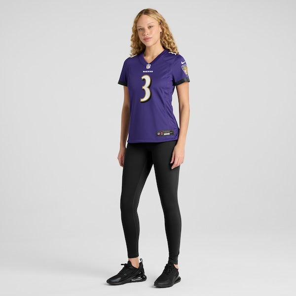 Deonte Harty Baltimore Ravens Nike Women's Game Jersey - Purple - Image 4