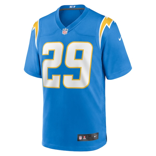 Chris Wilcox Los Angeles Chargers Nike Team Game Jersey - Powder Blue - Image 2