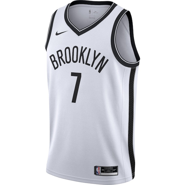 Kevin Durant Brooklyn Nets Nike 2020/21 Swingman Jersey - White - Association Edition - Image 2