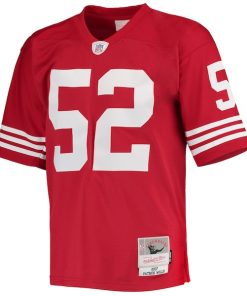 Alternative view of Patrick Willis San Francisco 49ers Legacy Replica Jersey - Scarlet