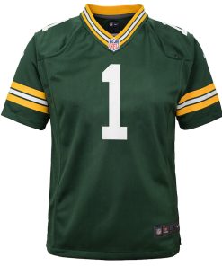 Alternative view of Youth Micah Parsons Green Bay Packers Nike Game Jersey -  Green