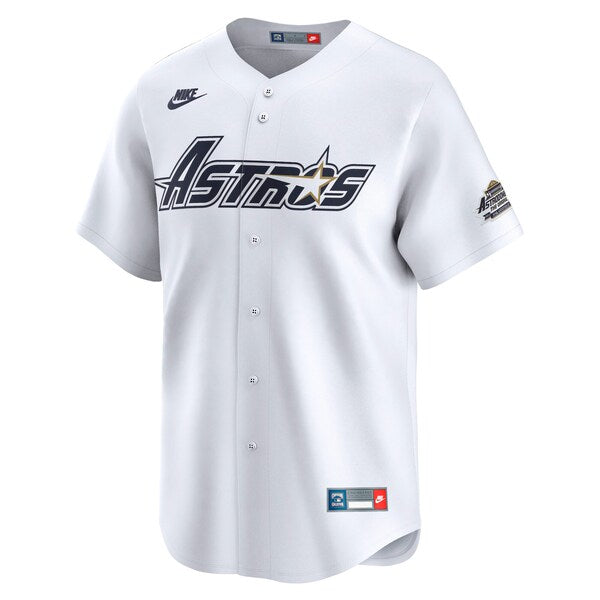 Jeff Bagwell Houston Astros Nike Throwback Cooperstown Collection Limited Jersey - White - Image 2