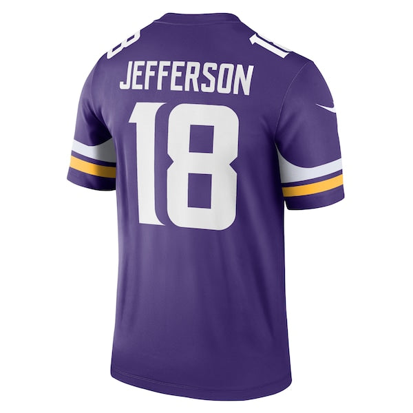 Justin Jefferson Minnesota Vikings Nike Legend Jersey - Purple - Image 3