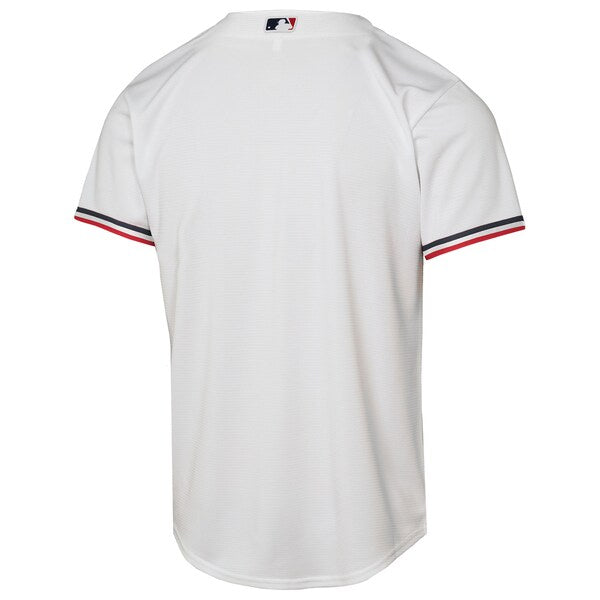 Minnesota Twins Nike Youth Home Replica Jersey - White - Image 3