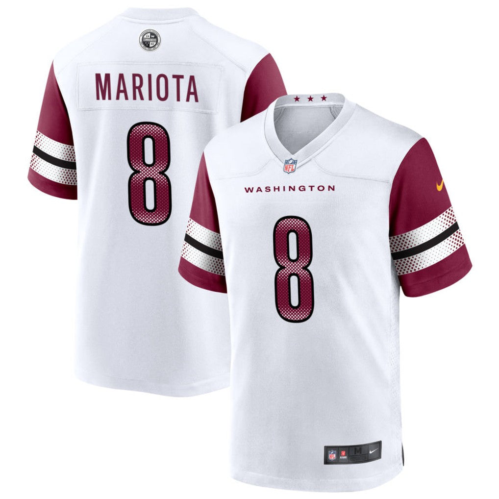 Marcus Mariota Washington Commanders Nike Game Jersey - White