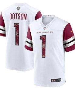 Jahan Dotson Washington Commanders Nike Game Player Jersey - White