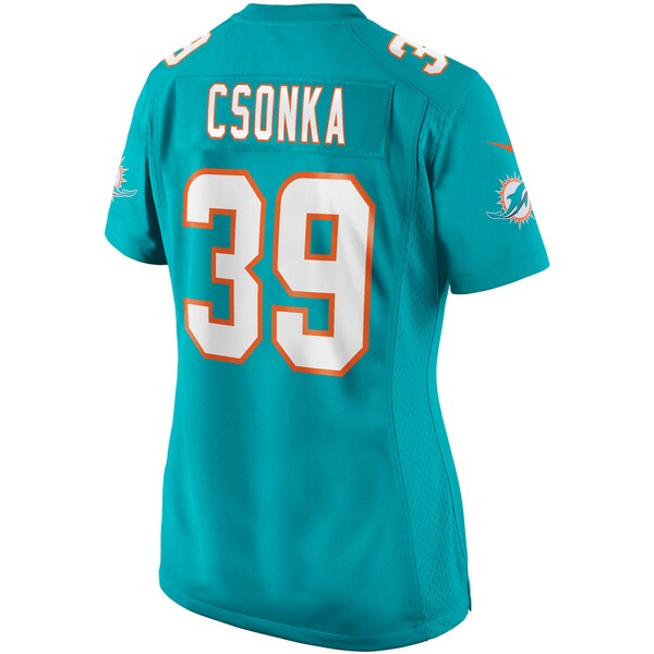 Larry Csonka Miami Dolphins Nike Women's Game Retired Player Jersey - Aqua/White - Image 4