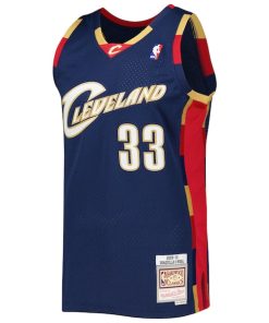 Alternative view of Shaquille O'Neal Cleveland Cavaliers Hardwood Classics 2009/10 Jersey - Navy