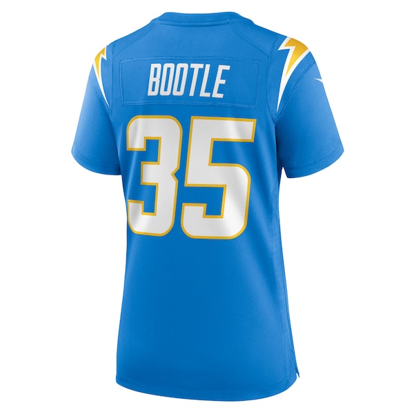 Dicaprio Bootle Los Angeles Chargers Nike Women's Team Game Jersey - Powder Blue - Image 4