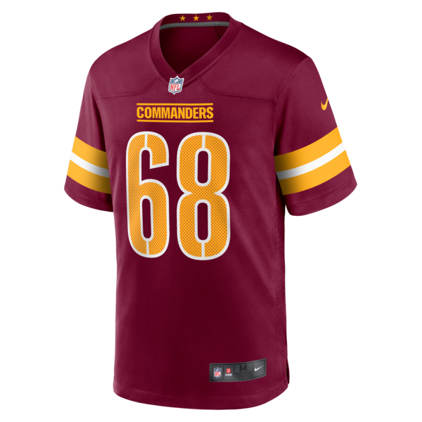Curtis Brooks Washington Commanders Nike Game Jersey - Burgundy - Image 2