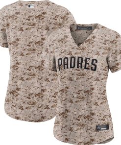 San Diego Padres Nike Women's USMC Alternate Replica Team Jersey - Camo