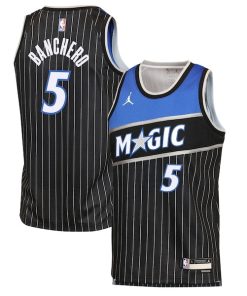 Paolo Banchero Orlando Magic Jordan Brand Youth  Swingman Jersey - Statement Edition - Black