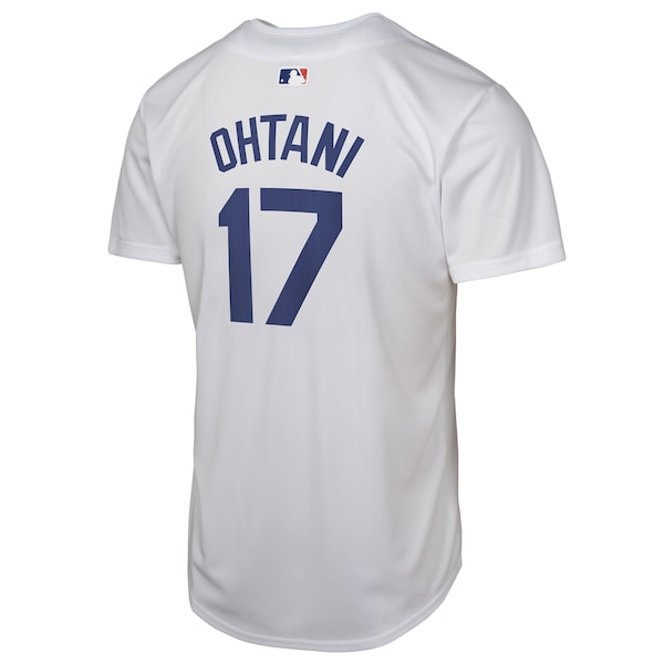 Shohei Ohtani Los Angeles Dodgers Nike Youth Home Player Game Jersey - White - Image 3