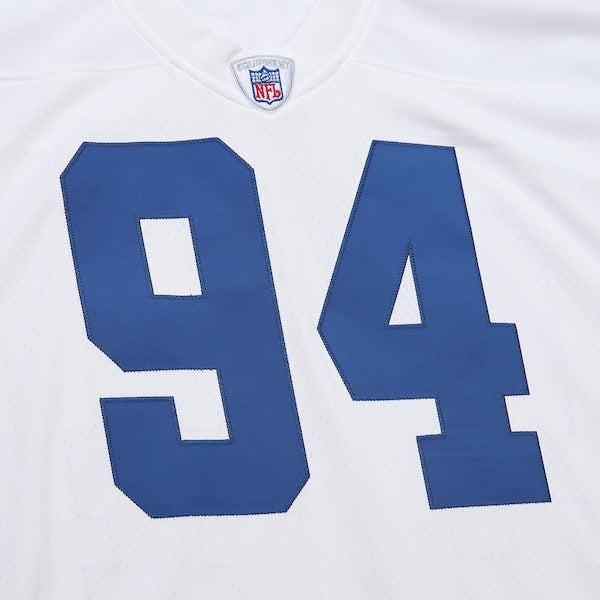 DeMarcus Ware Dallas Cowboys 2005 Legacy Replica Jersey - White/Navy - Image 5