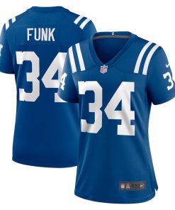 Jake Funk Indianapolis Colts Nike Women's Team Game Jersey -  Royal