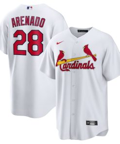 Nolan Arenado St. Louis Cardinals Nike 2024 Home Replica Jersey - White