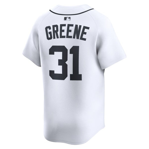 Riley Greene Detroit Tigers Nike Home Limited Player Jersey - White - Image 3